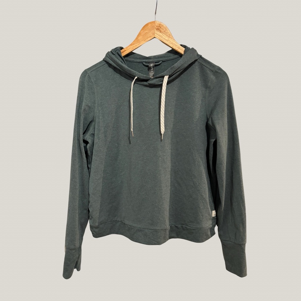 Vuori Halo Essential Hoodie Green